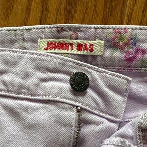 Johnny Was Light Purple Women's Jeans